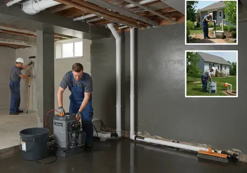 Basement Waterproofing and Flood Prevention process in Port Barrington, IL